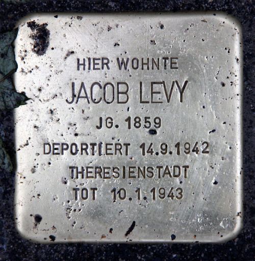 Stolpersteine Ansbacher Strae 76 #1