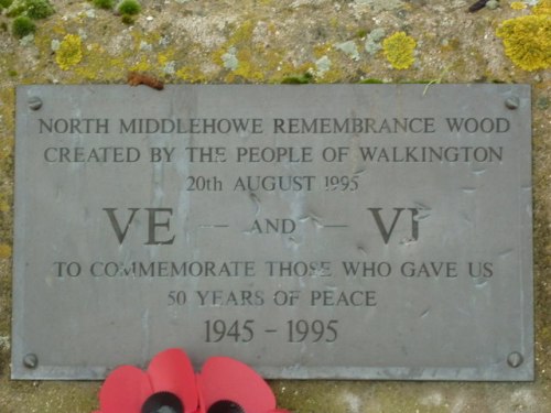 Memorial North Middlehowe Remembrance Wood