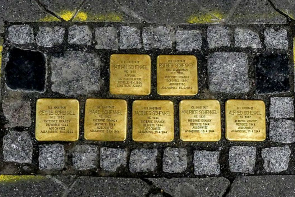 Stolpersteine 6 Rue de Barr