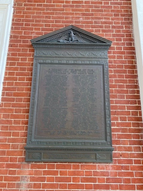 Memorial Fallen Students University of Virginia #2