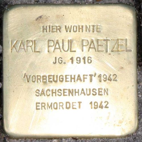 Stolperstein Blumenstrae 28