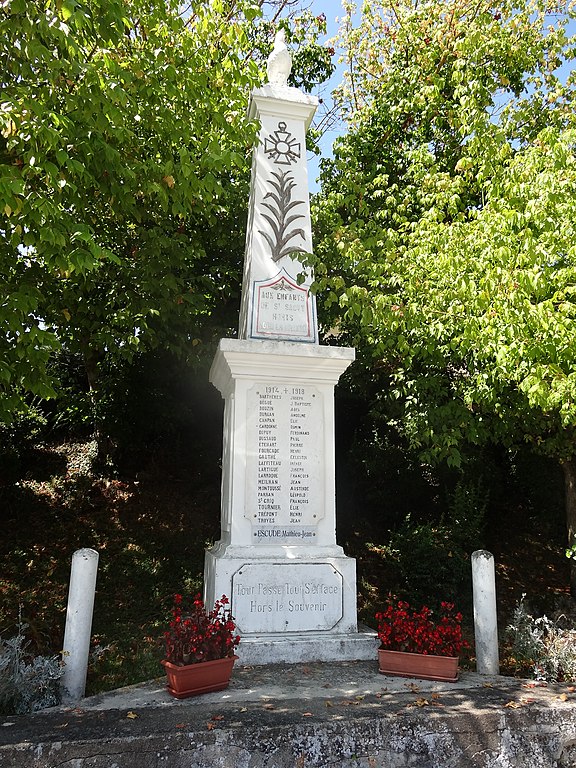 Monument Eerste Wereldoorlog Saint-Sauvy
