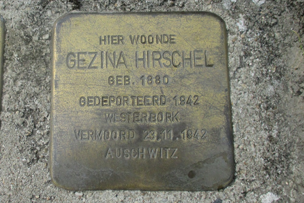Stolpersteine W.H. Bosgrastraat 53 #4