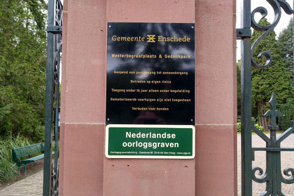 Dutch War Graves West Cemetery Enschede #2