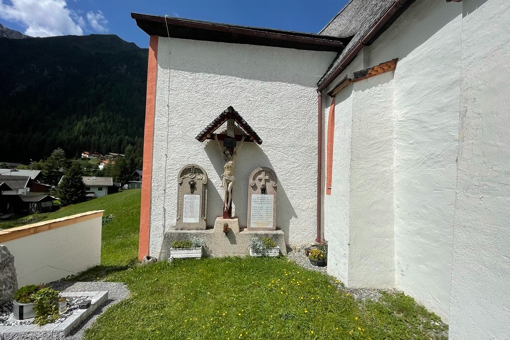 Oorlogsmonument Sint Sigmund im Sellrain #1