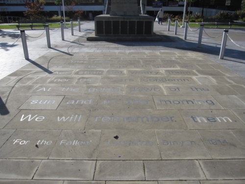 Oorlogsmonument Crewe #2