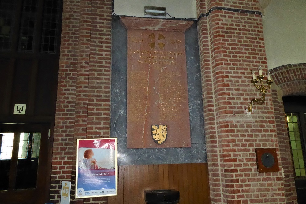 Gedenkteken Sint-Egidiuskerk Sint-Gillis-Dendermonde #2