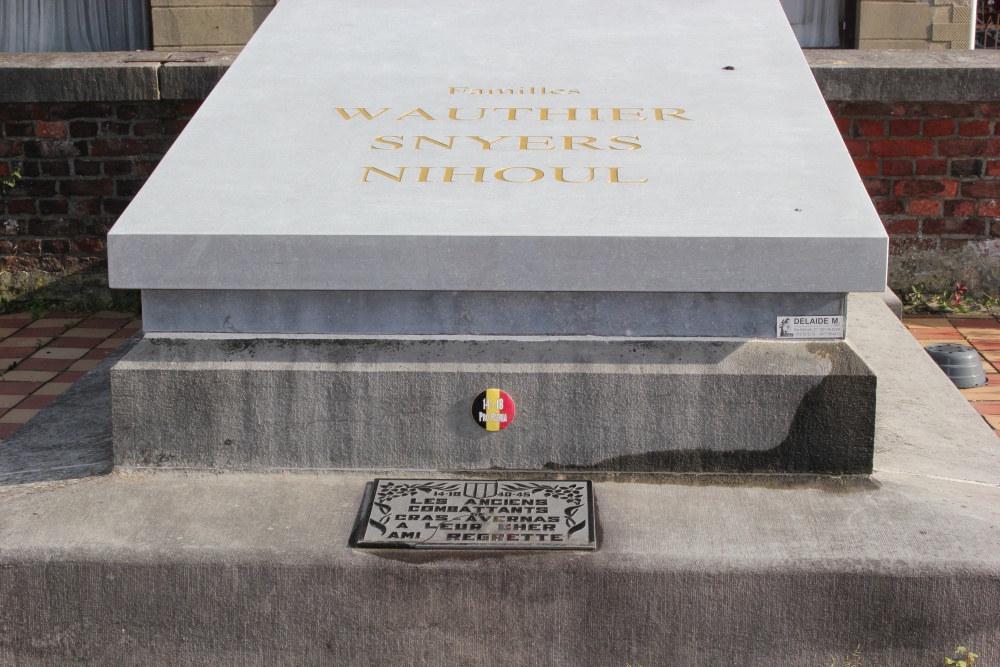 Belgische Oorlogsgraven Cras-Avernas	 #2