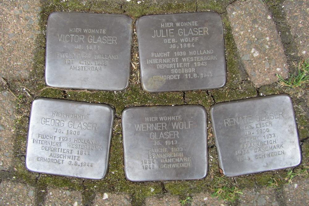 Stolpersteine Utrechter Strae 9 #2