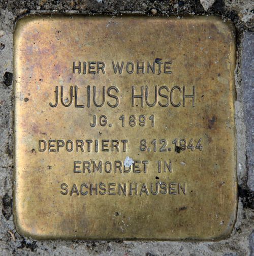 Stumbling Stones Mommsenstraße 58 #4