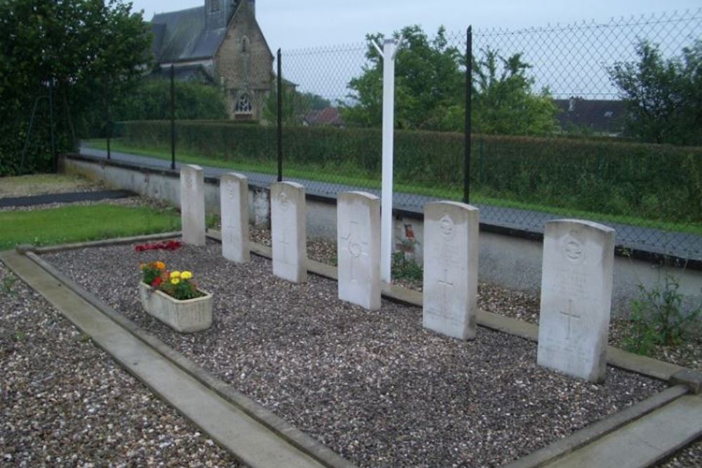 Oorlogsgraven van het Gemenebest Vrizy #1