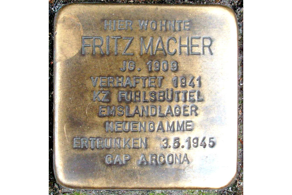 Stolperstein Rosenstraße 11