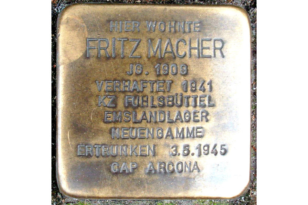 Stolperstein Rosenstrae 11 #1