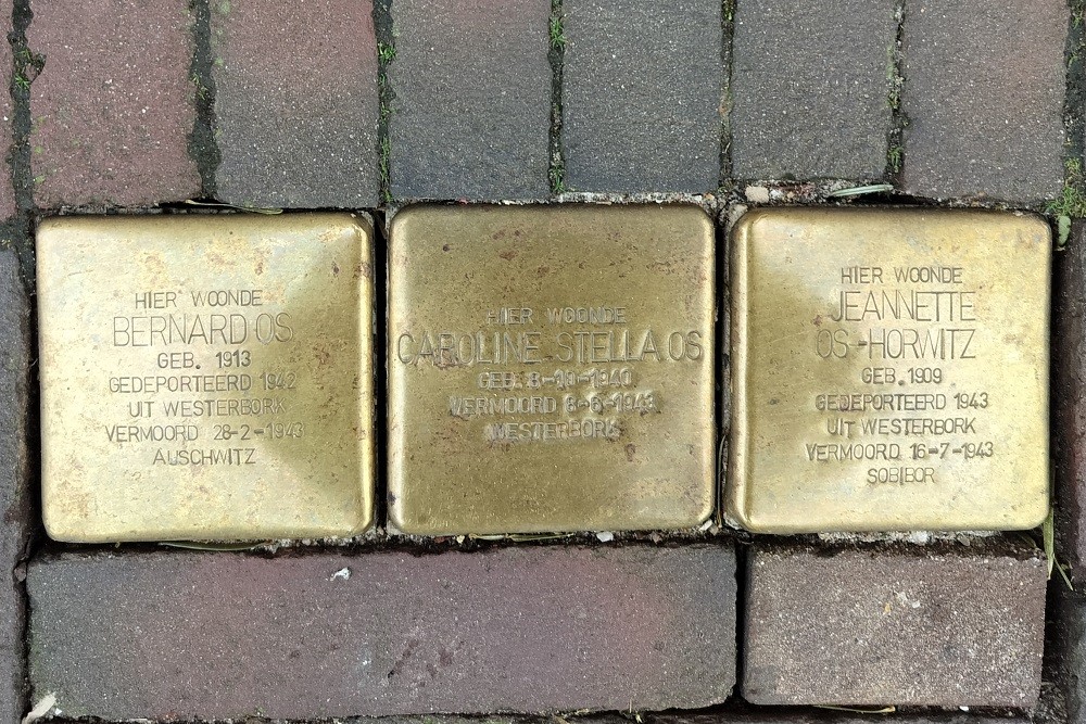 Stolpersteine Zwaanshals 321b