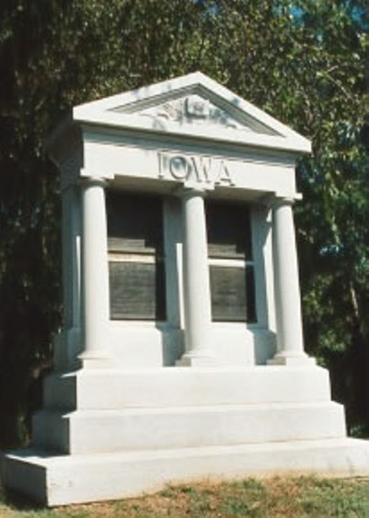 8th, 12th and 35th Iowa Infantry (Union) Monument #1
