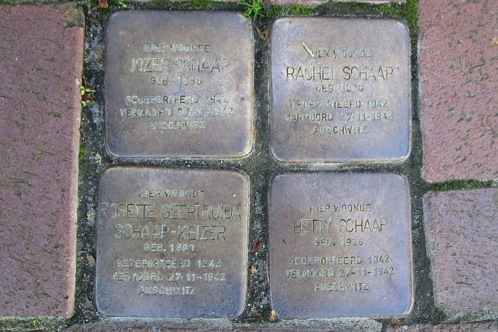 Stolpersteine Kerkstraat 3 #1