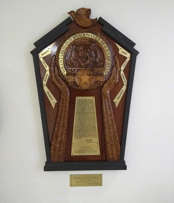Monument Internationale Brigades Greater Manchester #1