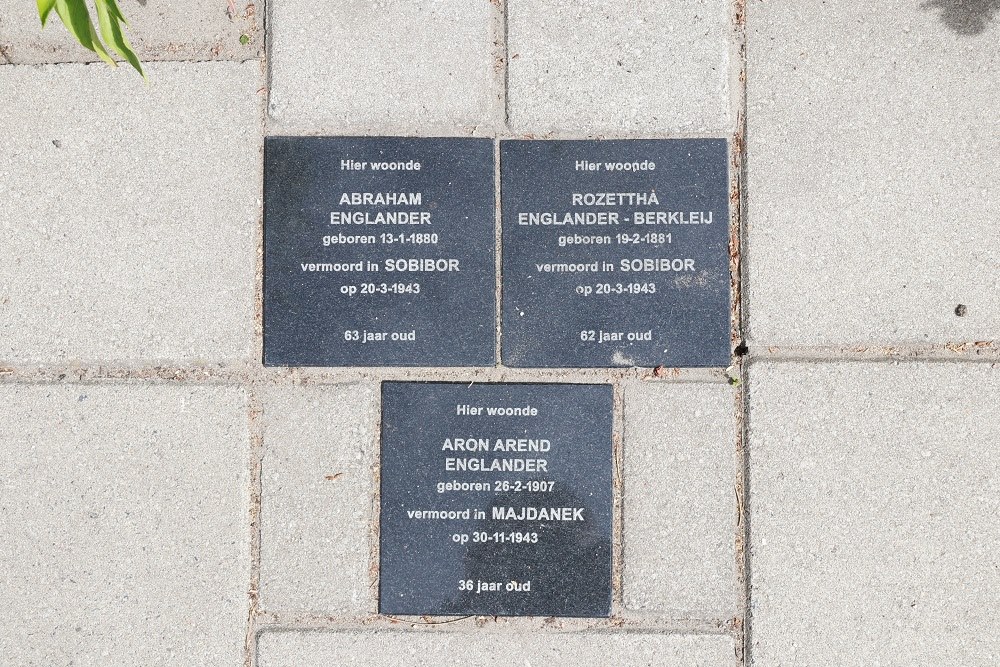 Memorial Stones Metiusgracht 14 #1