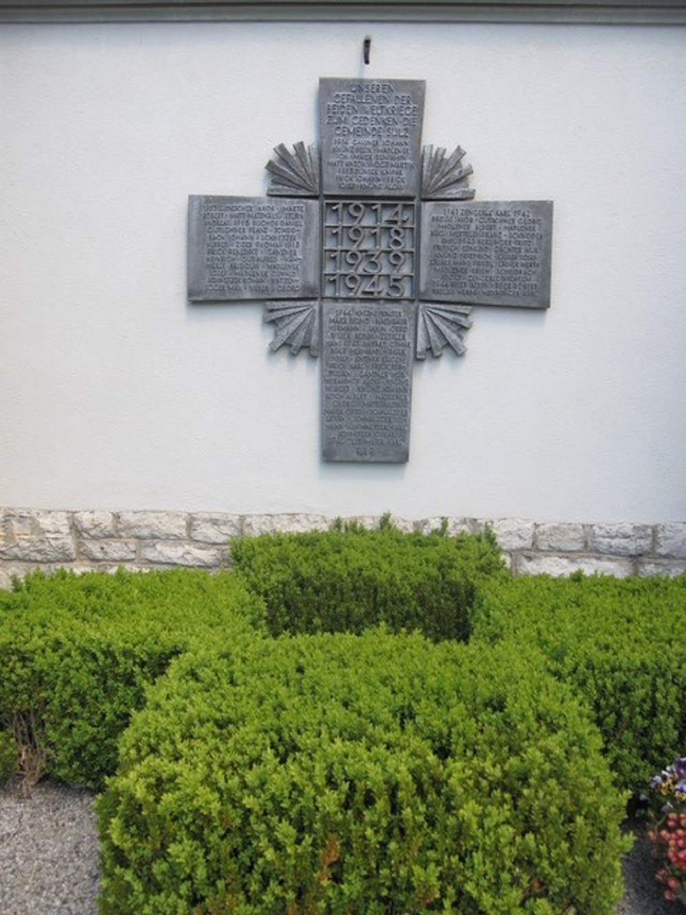 Monument To The Fallen In World War I And World War II Sulz #2