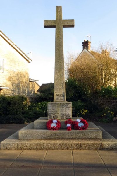 Oorlogsmonument Long Hanborough #2