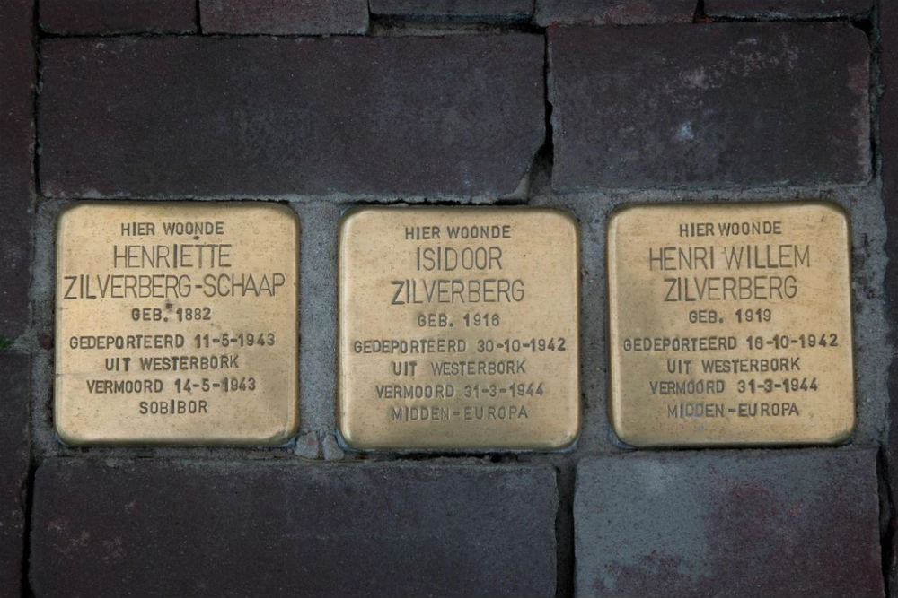 Stolpersteine Kruisstraat 36 #1