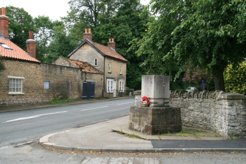 War Memorial Beadlam, Nawton and Skipham