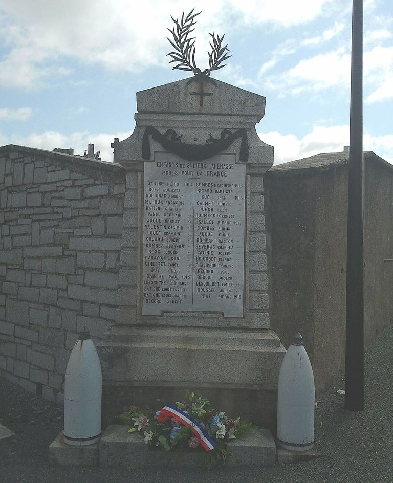 World War I Memorial Saint-Lieux-Lafenasse #1