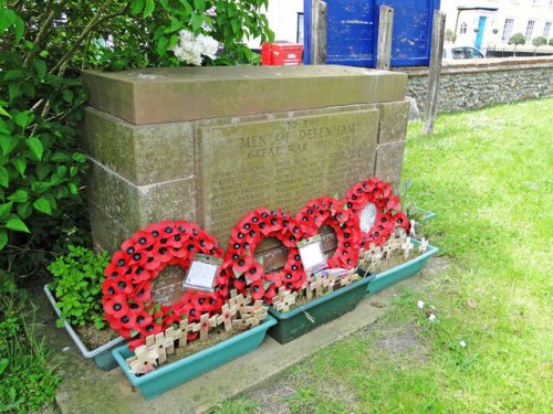 Oorlogsmonument Debenham