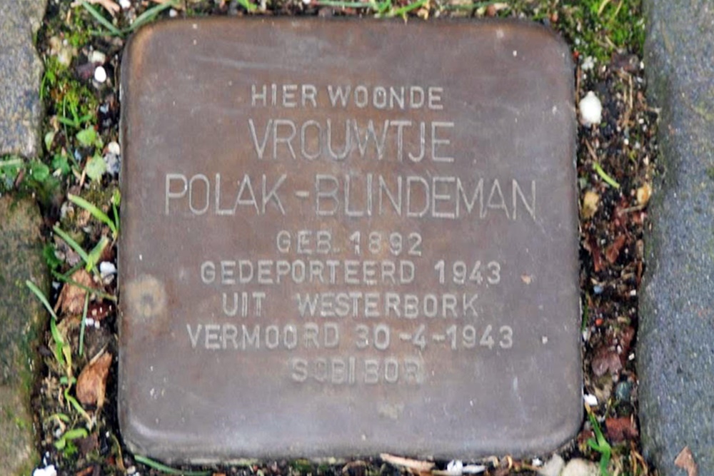 Stolpersteine Italiaanse Zeedijk 46 #2