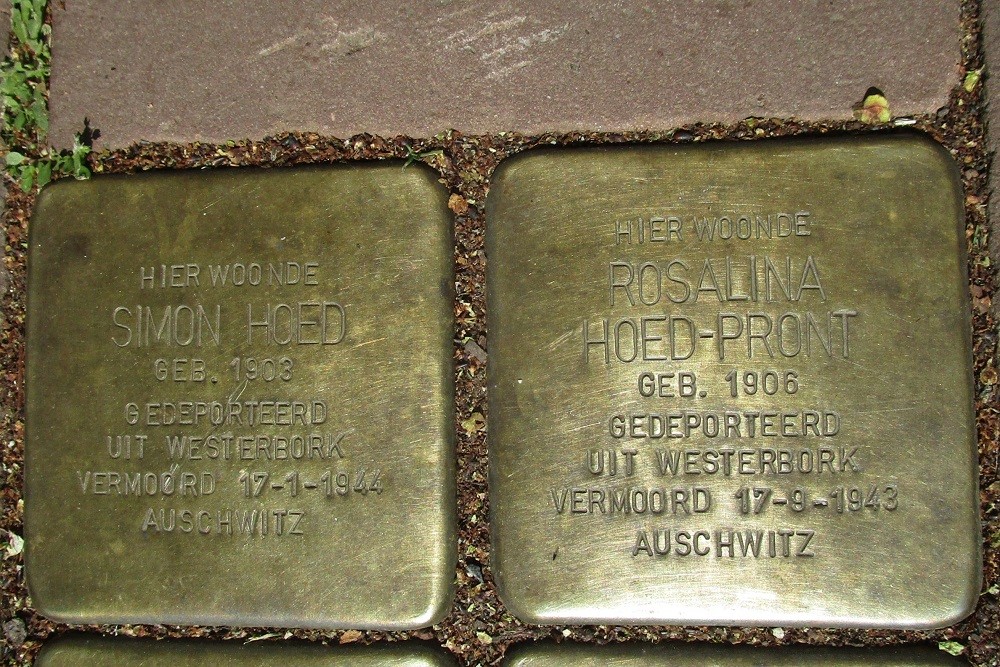 Stolpersteine Nieuwe Uilenburgerstraat 44 #2