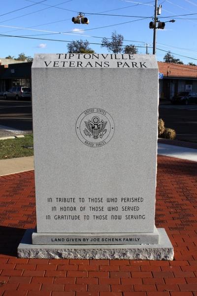 Monument Veteranen Tiptonville