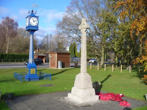 Oorlogsmonument Bisley #1