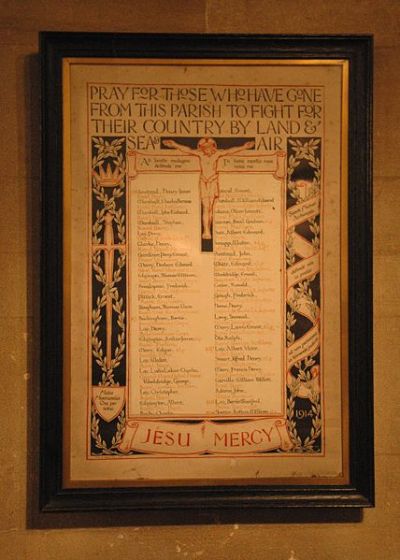 Roll of Honour St. Mary the Virgin Church