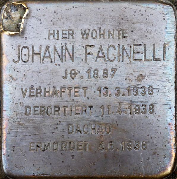 Stolperstein Rupertgasse 13 #1