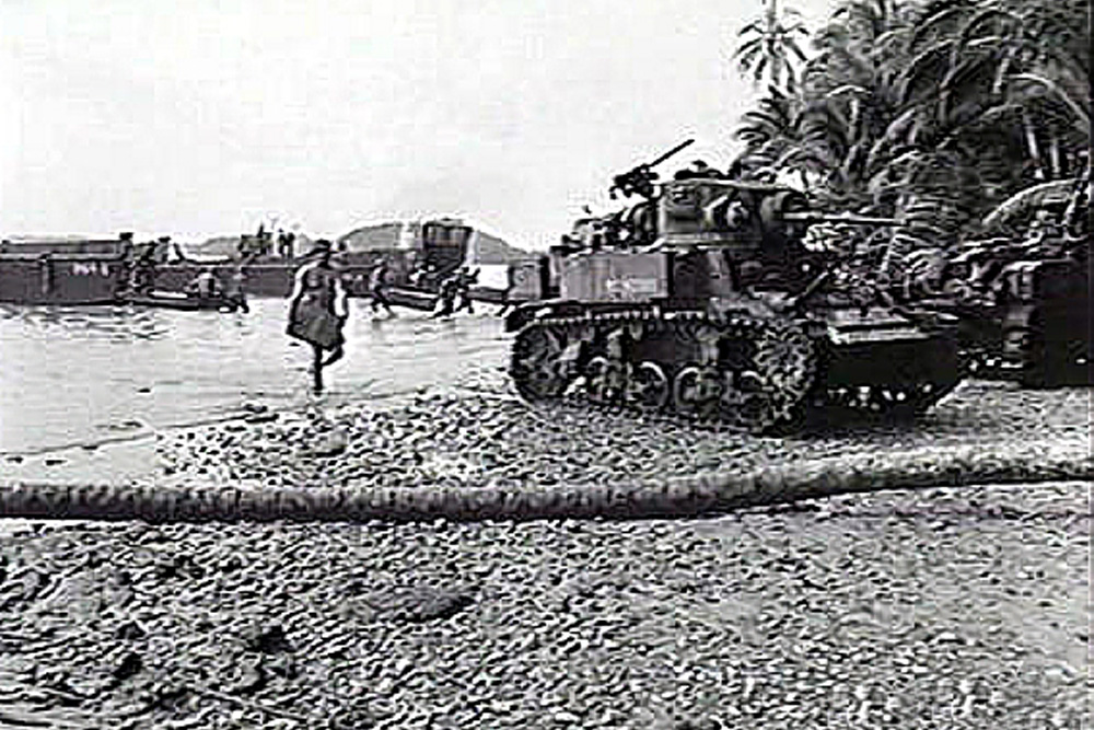 1st Marine Division Camp & Staging Area Pavavu #1