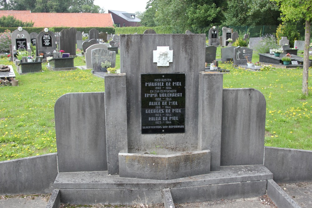 Belgische Oorlogsgraven Merelbeke #3