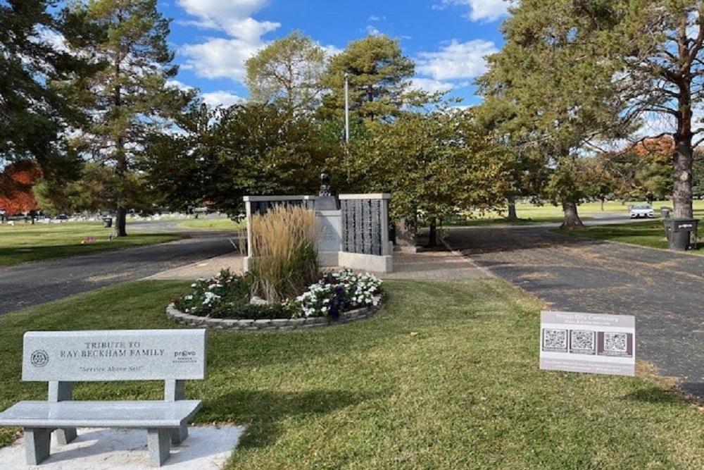 Gedenkteken Veteranen Provo Cemetery #1