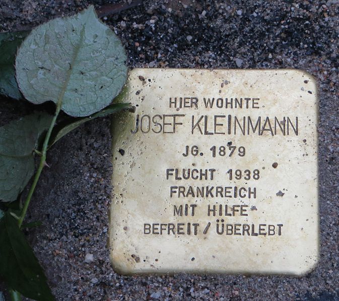 Stolpersteine Kronprinzenstraße 1 #3