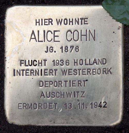 Stolperstein Conradstrae 5