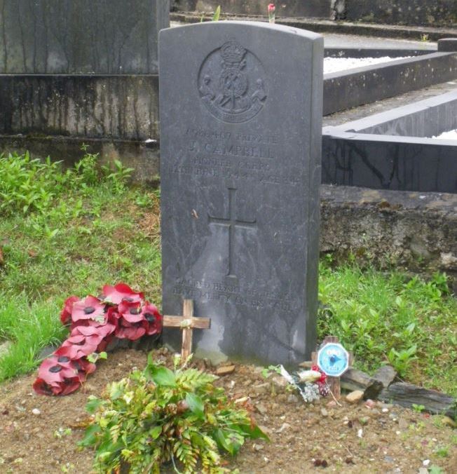 Commonwealth War Grave Fahan Glebe Catholic Churchyard