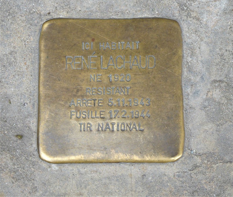 Stolperstein Ernest Allardstraat 32 #2