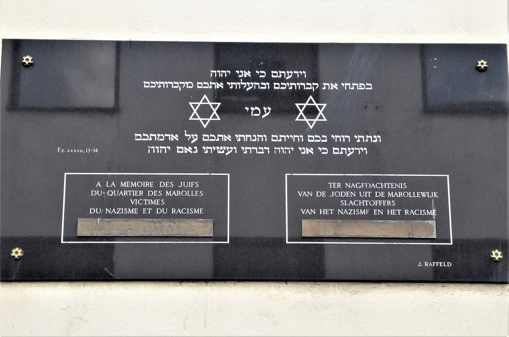 Gedenkteken Joodse Slachtoffers Marollen #3