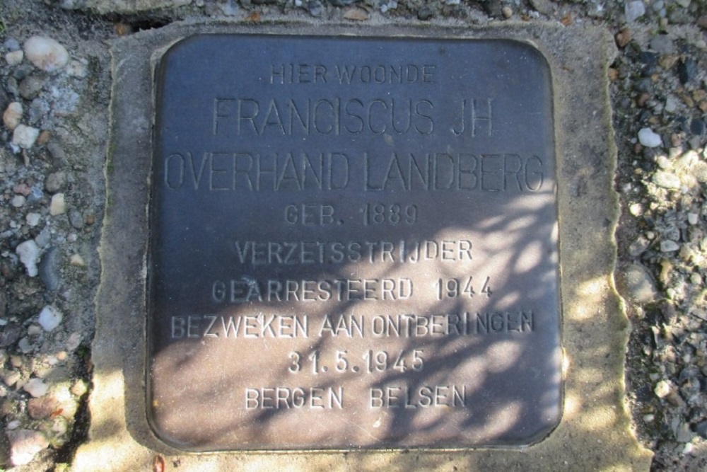 Stolperstein Lieving 7 #1