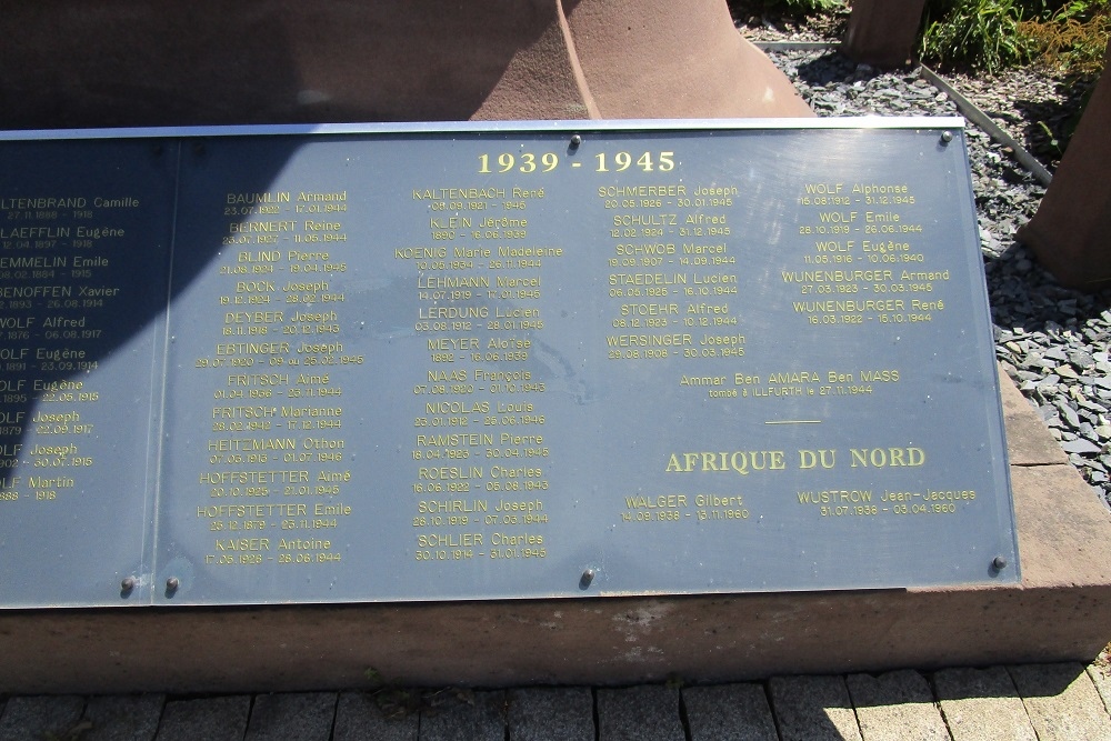 Oorlogsmonument Illfurth #5