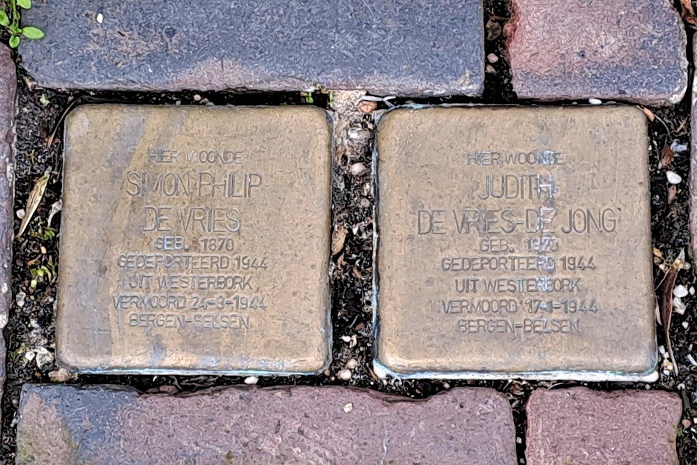 Stolpersteine Bakenessergracht 46 #2