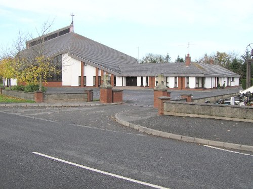 Oorlogsgraven van het Gemenebest Beragh Roman Catholic Churchyard