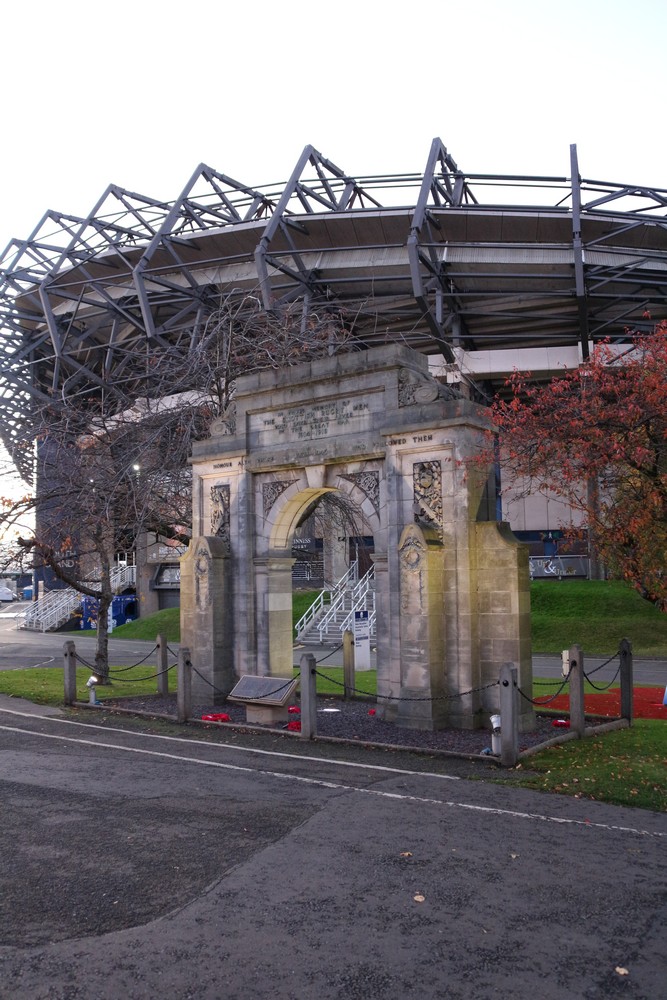 Memorial to 'The Scottish Rugby Men' #5