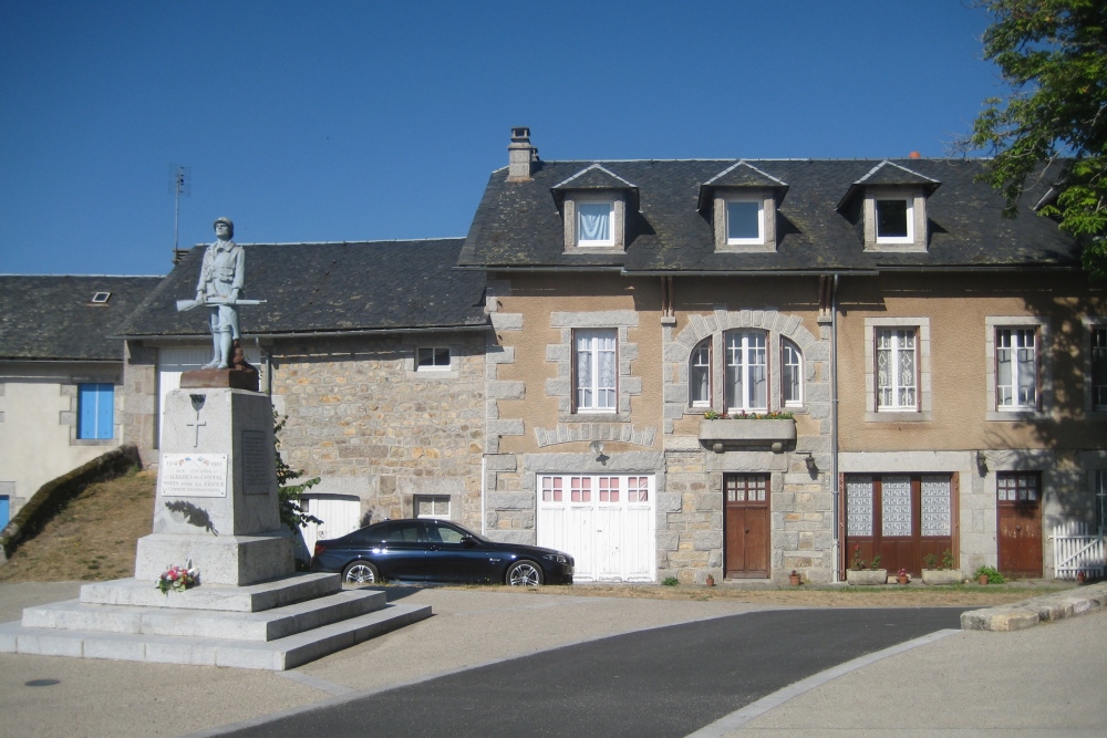 Oorlogsmonument Albaret-le-Comtal