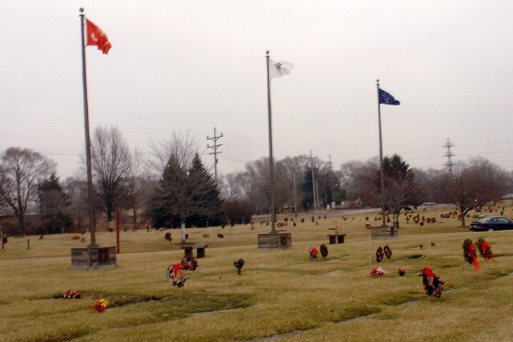 American War Graves Chapel Lawn Memorial Gardens #1