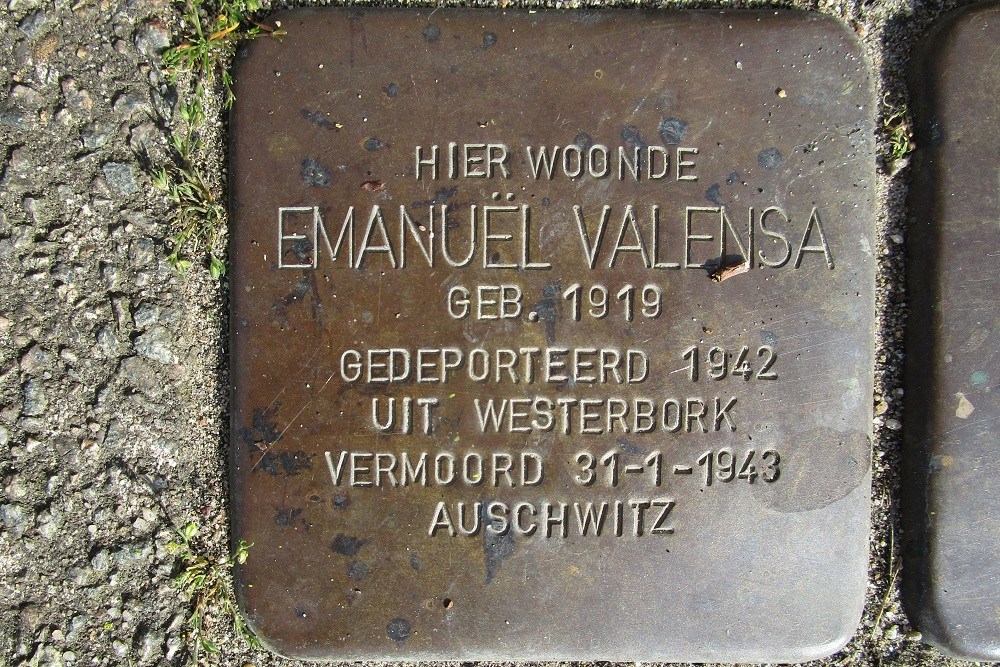 Stolpersteine Transvaalstraat 92 #2